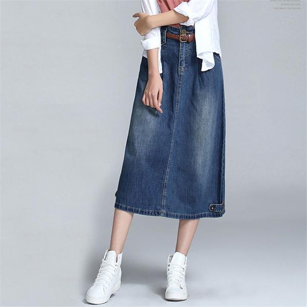 skirts women's vintage denim medium skirt solid high waist mid length jeans for women office lady a-line spring summer 2021, Black
skirts women's vintage denim medium skirt solid high waist mid length jeans for women office lady a-line spring summer 2021, Black