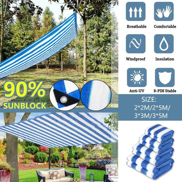 shade blue stripes sunscreen fabric shading rate 90% privacy screen breathable cloth net for outdoor backyard garden
shade blue stripes sunscreen fabric shading rate 90% privacy screen breathable cloth net for outdoor backyard garden