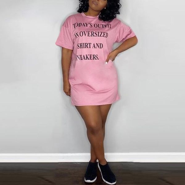 casual dresses 4xl 5xl plus size dress pink womens large fat letter print pullovers mini length fashion evening night club wear 2021, Black;gray
casual dresses 4xl 5xl plus size dress pink womens large fat letter print pullovers mini length fashion evening night club wear 2021, Black;gray