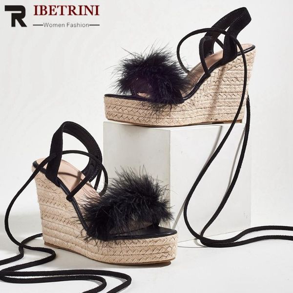 sandals ribetrini arrival women shoes solid laxe up platform open toe wedges casual comfy stylish, Black
sandals ribetrini arrival women shoes solid laxe up platform open toe wedges casual comfy stylish, Black