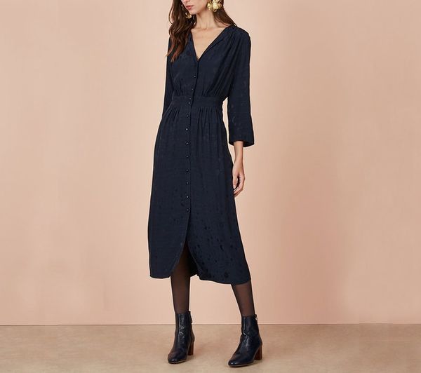 2021 new women elegant and v-neck waist slimming cardigan nine-point sleeve mid-length dn8k, Black;gray
2021 new women elegant and v-neck waist slimming cardigan nine-point sleeve mid-length dn8k, Black;gray