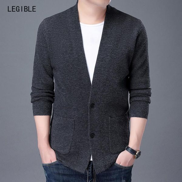 men's sweaters legible autumn winter solid sweater coat men warm cardigan man casual knitwear male clothes, White;black
men's sweaters legible autumn winter solid sweater coat men warm cardigan man casual knitwear male clothes, White;black