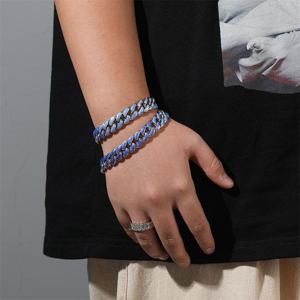 link, chain luxury fashion colors gradually become lighter bracelet men's hip-hop style cuban simple trend men and women jewelry, Black
link, chain luxury fashion colors gradually become lighter bracelet men's hip-hop style cuban simple trend men and women jewelry, Black