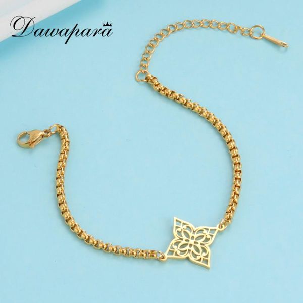charm bracelets dawapara cross mandala flower of life vintage stainless steel bracelet for women sacred geometry filigree amulet jewelry, Golden;silver
charm bracelets dawapara cross mandala flower of life vintage stainless steel bracelet for women sacred geometry filigree amulet jewelry, Golden;silver