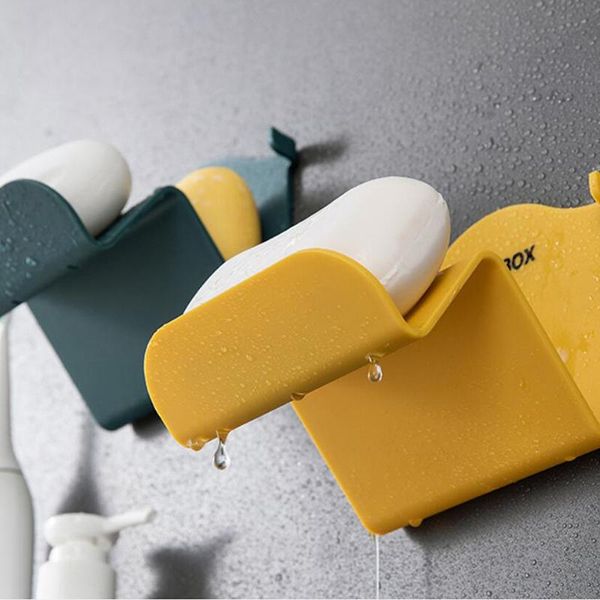 creative soap box drain wall hanging punch-soap box bathroom small objects storage rack holder
creative soap box drain wall hanging punch-soap box bathroom small objects storage rack holder