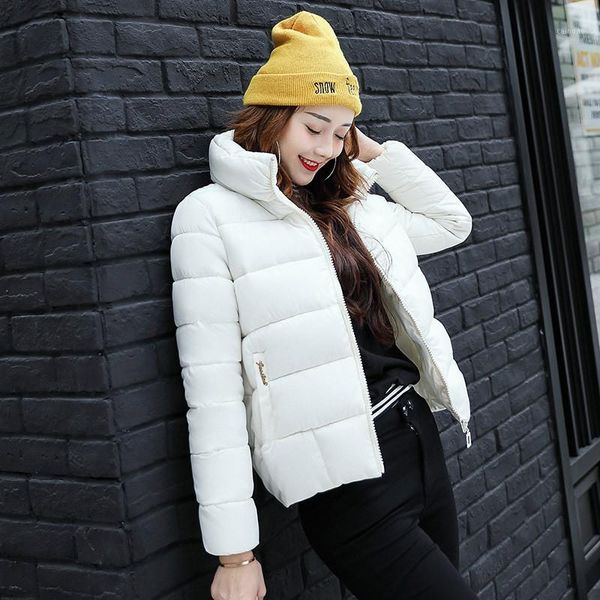 women's down & parkas 2021 women winter parka coat female fashion jacket casual stand collar short slim abrigo mujer wxf120, Black
women's down & parkas 2021 women winter parka coat female fashion jacket casual stand collar short slim abrigo mujer wxf120, Black