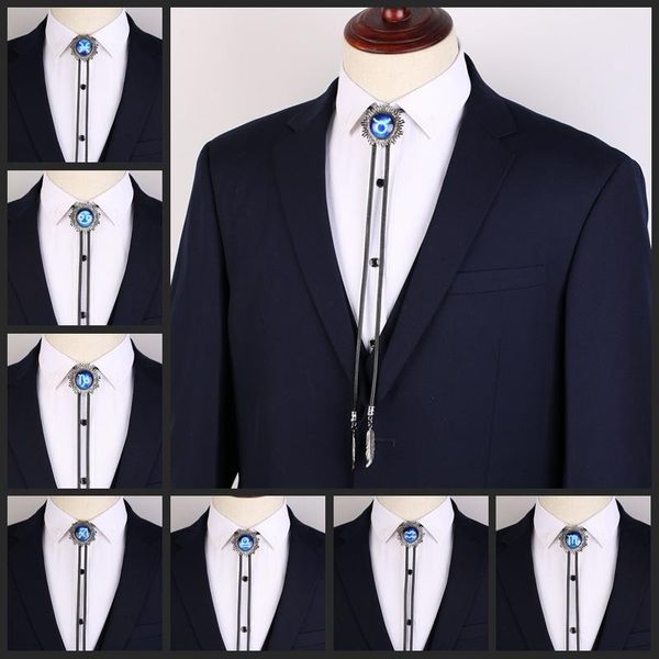 new vintage metal twelve constellation bolo tie men's shirt collar necklace bowtie necktie luxulry jewelry gifts accessories, Blue;purple
new vintage metal twelve constellation bolo tie men's shirt collar necklace bowtie necktie luxulry jewelry gifts accessories, Blue;purple