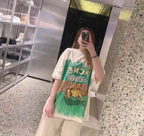 men's t-shirts 2021 ac male and female animal polar bear studios print short sleeve shirt loose oversize t, White;black
men's t-shirts 2021 ac male and female animal polar bear studios print short sleeve shirt loose oversize t, White;black