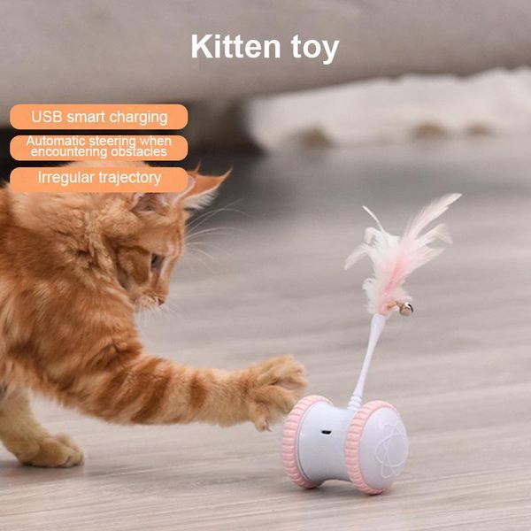 cat toys intelligent electric funny stick feather smart balance sight car toy irregular movement direction non-toxic odorless
cat toys intelligent electric funny stick feather smart balance sight car toy irregular movement direction non-toxic odorless