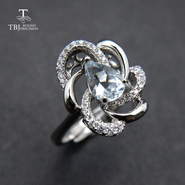 cluster rings tbj,elegant and trendy ring with 100% natural aquamarine 925 sterling silver for women girl lady as birthday gift box, Golden;silver
cluster rings tbj,elegant and trendy ring with 100% natural aquamarine 925 sterling silver for women girl lady as birthday gift box, Golden;silver