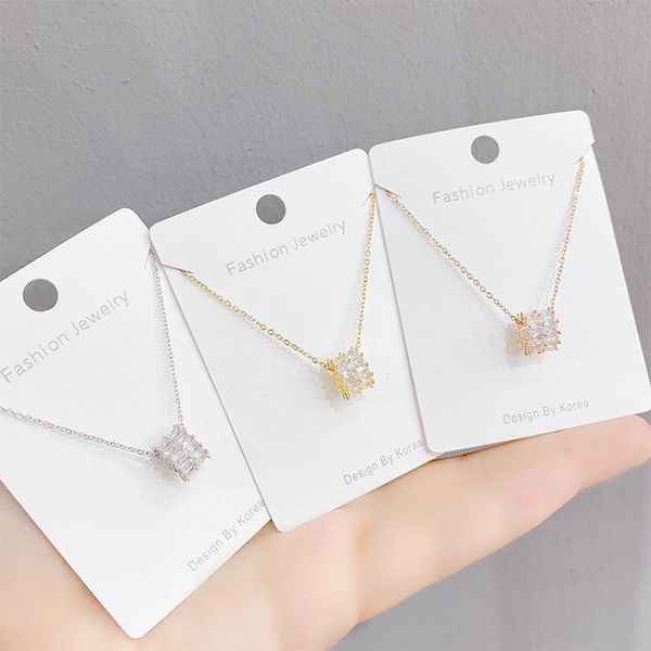 chains 14k real gold plated simple style necklace shining bling zircon women clavicle chain elegant charm wedding pendant jewelry, Silver
chains 14k real gold plated simple style necklace shining bling zircon women clavicle chain elegant charm wedding pendant jewelry, Silver