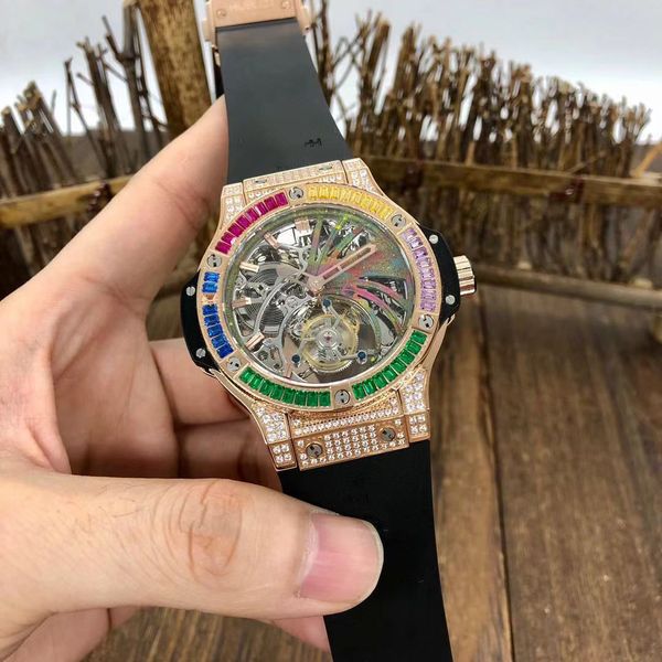 hu tourbillon color diamond graffiti tourbillon limited launch colorful hollow dial with color square drilling ring opening, Slivery;brown
hu tourbillon color diamond graffiti tourbillon limited launch colorful hollow dial with color square drilling ring opening, Slivery;brown