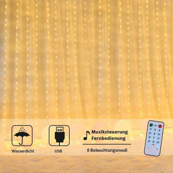 smart home control led curtain light string with remote usb for christmas party wedding garden window decoration waterproof
smart home control led curtain light string with remote usb for christmas party wedding garden window decoration waterproof