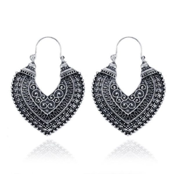 hoop & huggie losodo earring fashion jewelry style bohemian retro ethnic heart-shaped carved hollow alloy earrings, Golden;silver
hoop & huggie losodo earring fashion jewelry style bohemian retro ethnic heart-shaped carved hollow alloy earrings, Golden;silver