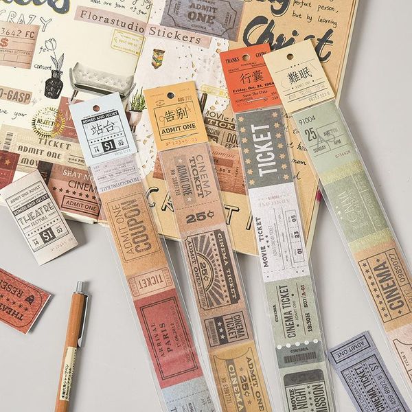 gift wrap vintage travel ticket stickers diary planner label po diy scrapbooking junk journal decorative craft supplies
gift wrap vintage travel ticket stickers diary planner label po diy scrapbooking junk journal decorative craft supplies