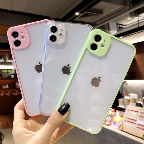 lens protection shockproof phone case for iphone 12 11 mini pro x xr xs max 8 7 plus se 2020 solid color clear hard cover
lens protection shockproof phone case for iphone 12 11 mini pro x xr xs max 8 7 plus se 2020 solid color clear hard cover