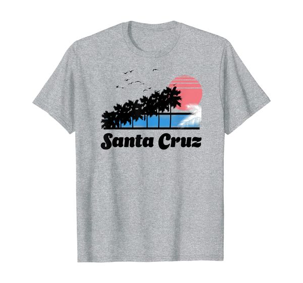 santa cruz t-shirt retro 80s california accessories, White;black
