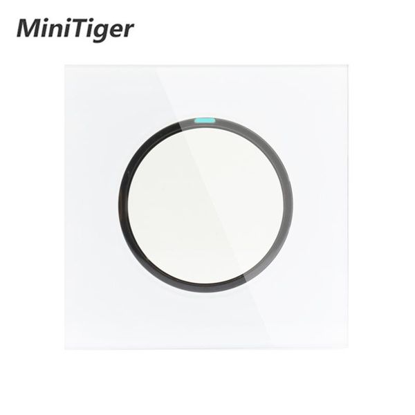 smart home control minitiger 2021 arrival 1 gang way random click on / off wall light switch with led indicator crystal glass panel
smart home control minitiger 2021 arrival 1 gang way random click on / off wall light switch with led indicator crystal glass panel