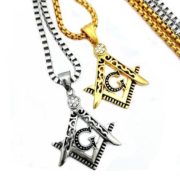 pendant necklaces 2 color fashion maxi vintage punk men jewelry 316l stainless steel chain pendants master masonic ason necklace, Silver
pendant necklaces 2 color fashion maxi vintage punk men jewelry 316l stainless steel chain pendants master masonic ason necklace, Silver