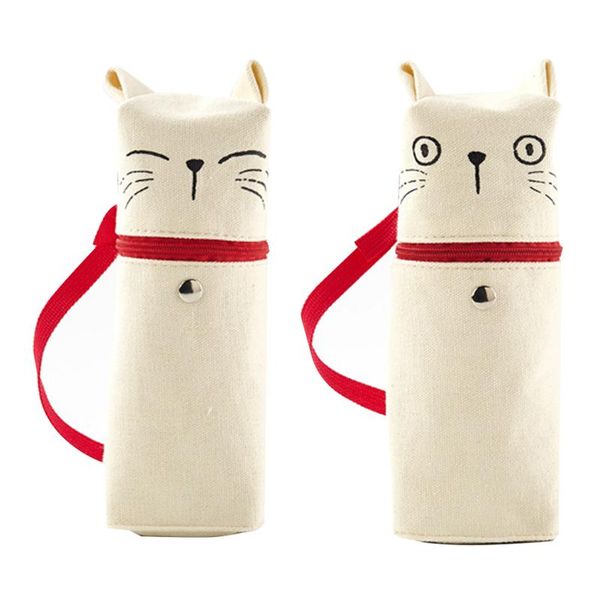 angoo lovely kitty pen bag with red band, cute cartoon pencil case storage pouch stationery office school
angoo lovely kitty pen bag with red band, cute cartoon pencil case storage pouch stationery office school