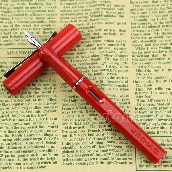 professional writing jinhao 599a fountain pen plastic cap & barrel black new dropship
professional writing jinhao 599a fountain pen plastic cap & barrel black new dropship