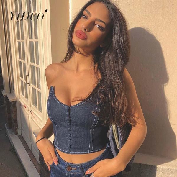 women's tanks & camis yiduo harajuku party club denim tank woman bustier strapless tube fashion camisole summer streetwear 2021 crop, White
women's tanks & camis yiduo harajuku party club denim tank woman bustier strapless tube fashion camisole summer streetwear 2021 crop, White