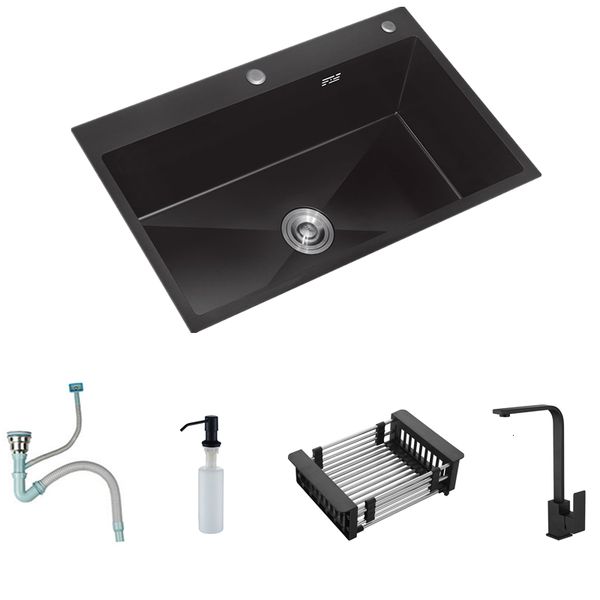2021 new single intestine kitchen washing black stainless steel sink above counter or udermount u9fg
2021 new single intestine kitchen washing black stainless steel sink above counter or udermount u9fg