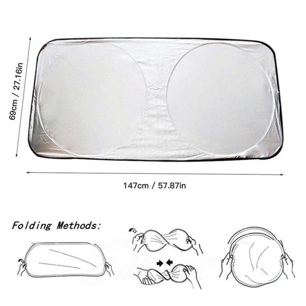 car sunshade 1pc foldable windshield large size uv protection universal sun shade visor for front windshiled accessories
car sunshade 1pc foldable windshield large size uv protection universal sun shade visor for front windshiled accessories