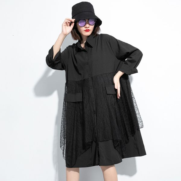 2021 summer new mesh lace patchwork shirt cardigan full turn down collar blouse women ruch, White;black
2021 summer new mesh lace patchwork shirt cardigan full turn down collar blouse women ruch, White;black