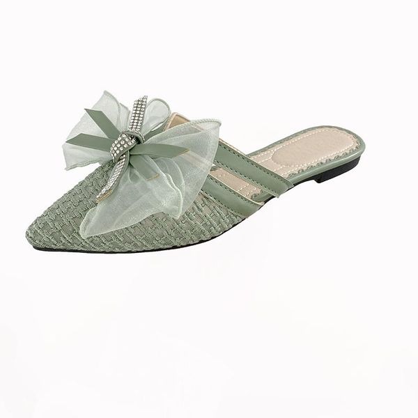 slippers butterfly-knot pointed stiletto simple fashion shallow mouth women shoes temperament elegant single party, Black
slippers butterfly-knot pointed stiletto simple fashion shallow mouth women shoes temperament elegant single party, Black