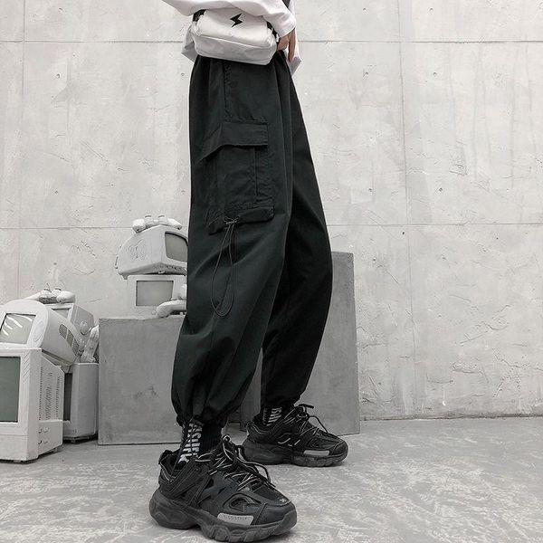 women's pants & capris houzhou autumn streetwear women cargo punk techwear balck high waist trousers loose harajuku gothic korean fashi, Black;white
women's pants & capris houzhou autumn streetwear women cargo punk techwear balck high waist trousers loose harajuku gothic korean fashi, Black;white