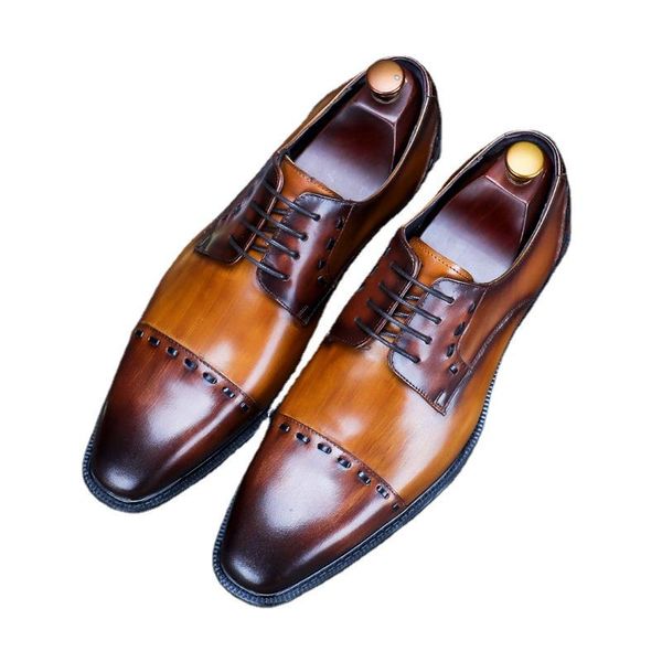 dress shoes 68129 fashion office retro british derby pointy men's business leather, Black
dress shoes 68129 fashion office retro british derby pointy men's business leather, Black