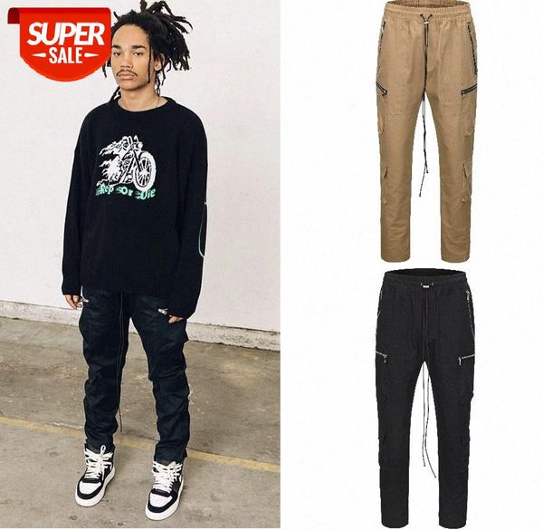 street fog style sixth loose drawstring trousers buckle design multi-pocket functional workwear casual pants #t825, Black
street fog style sixth loose drawstring trousers buckle design multi-pocket functional workwear casual pants #t825, Black