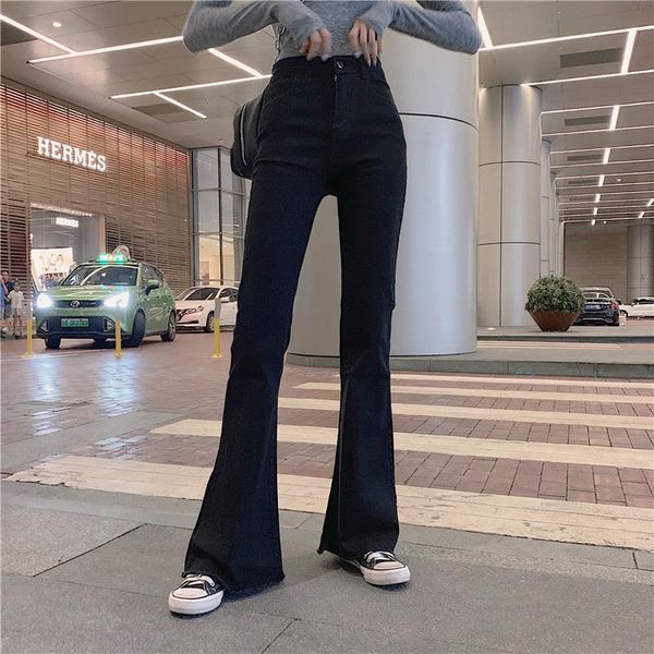 women's jeans women fashion slim retro casual solid flare pants classical skinny young style denim bell bottom, Blue
women's jeans women fashion slim retro casual solid flare pants classical skinny young style denim bell bottom, Blue