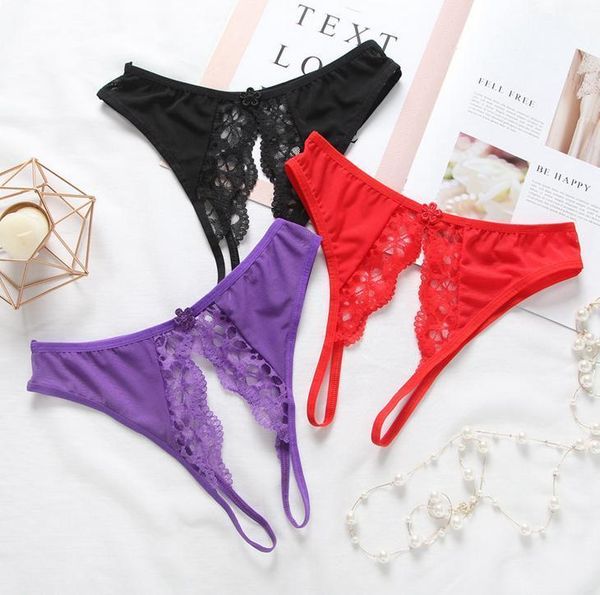 women's panties 2021 ladies transparent lace open crotch temptation thong low waist and beautiful buttocks t-pants, Black;pink
women's panties 2021 ladies transparent lace open crotch temptation thong low waist and beautiful buttocks t-pants, Black;pink