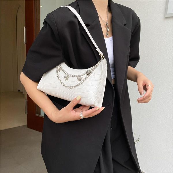 evening bags simple crocodile print solid pu leather women's chain tote shoulder messenger bag sac à main luxury designer handbag bolso
evening bags simple crocodile print solid pu leather women's chain tote shoulder messenger bag sac à main luxury designer handbag bolso