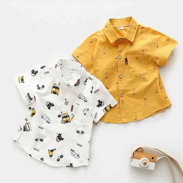 casual boy shirts summer cartoon print blouse korean baby clothes turn-down collar plaid shirt uniform cotton schoold shirt, White;black
casual boy shirts summer cartoon print blouse korean baby clothes turn-down collar plaid shirt uniform cotton schoold shirt, White;black
