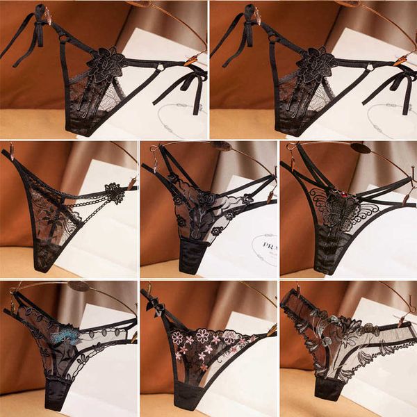 women's panties lace women embroidery butterfly flower g-string thongs briefs low waist seamless panty lingerie t pants underwear, Black;white
women's panties lace women embroidery butterfly flower g-string thongs briefs low waist seamless panty lingerie t pants underwear, Black;white