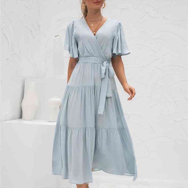 summer fashion solid bule dress for women vintage soft silk maxi dresses casual wedding guest high waist long robe, Black;gray
summer fashion solid bule dress for women vintage soft silk maxi dresses casual wedding guest high waist long robe, Black;gray