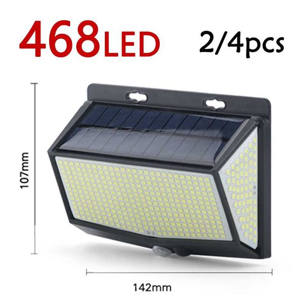 outdoor wall lamps solar lamp four sides 288/468 led human body motion sensor lampara waterproof ip65 garden street light
outdoor wall lamps solar lamp four sides 288/468 led human body motion sensor lampara waterproof ip65 garden street light