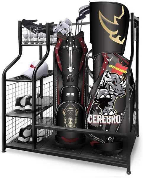 golf training aids storage garage organizer,golf bag stand and other golfing equipment rack,extra large design for clubs accesso
golf training aids storage garage organizer,golf bag stand and other golfing equipment rack,extra large design for clubs accesso