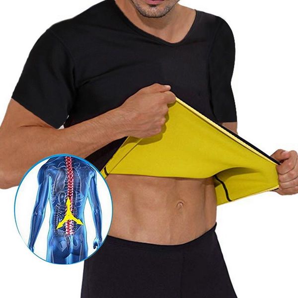 running jerseys men's thermal body shaper slimming shirt shapers compression sports neoprene waist trainer slim vest t-shirt, Black;blue
running jerseys men's thermal body shaper slimming shirt shapers compression sports neoprene waist trainer slim vest t-shirt, Black;blue