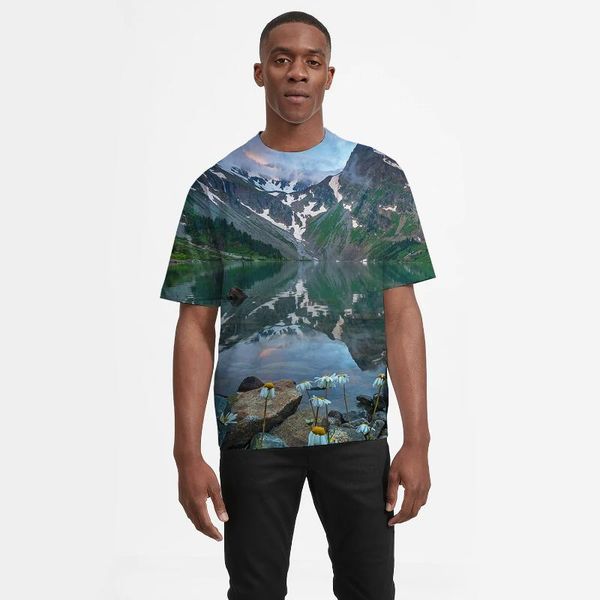 men's t-shirts fashion round neck short sleeve t-shirt plus size casual mountain and river pattern oversized t shirt2021, White;black
men's t-shirts fashion round neck short sleeve t-shirt plus size casual mountain and river pattern oversized t shirt2021, White;black
