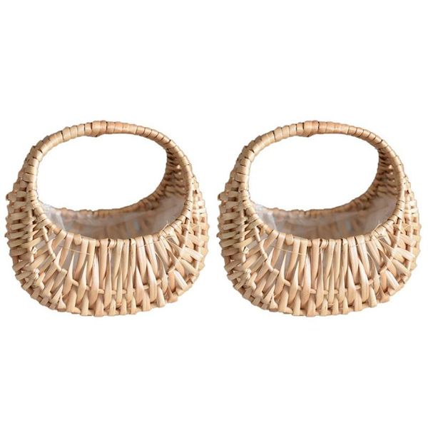 other garden supplies 2 pcs hand-held flower arrangement basket hand-woven creative pot storage girl home decor
other garden supplies 2 pcs hand-held flower arrangement basket hand-woven creative pot storage girl home decor
