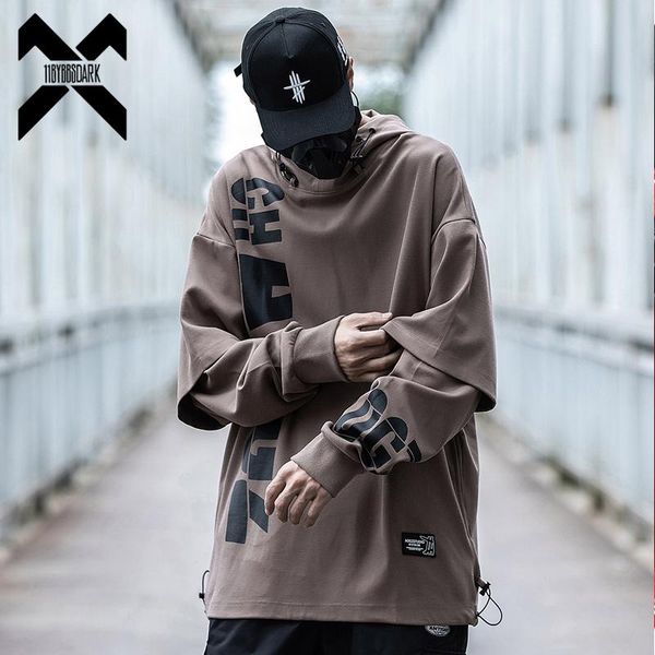 men's hoodies & sweatshirts 11 bybb's dark hip hop streetwear hoodie sweatshirt 2021 fake two piece letter print pullover men hara, Black
men's hoodies & sweatshirts 11 bybb's dark hip hop streetwear hoodie sweatshirt 2021 fake two piece letter print pullover men hara, Black