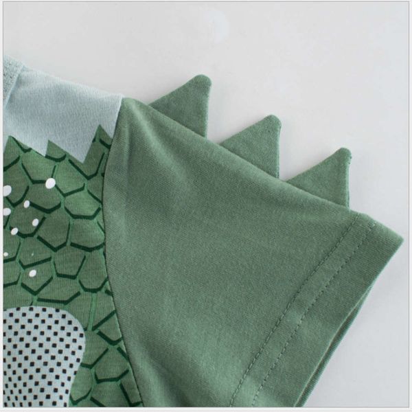 and style suit cartoon animal pattern short spring sleeve summer two piece green pullover children's wear
and style suit cartoon animal pattern short spring sleeve summer two piece green pullover children's wear
