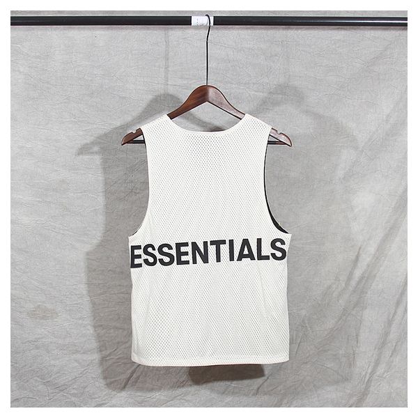 2021 summer new style mesh sleeveless women tank hiphop streetwear breathable sports vest men grql, White;black
2021 summer new style mesh sleeveless women tank hiphop streetwear breathable sports vest men grql, White;black