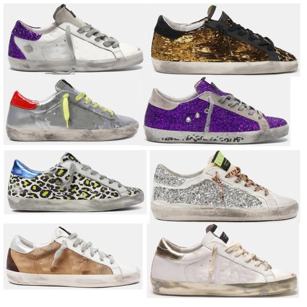 super star casual sneakers shoes gletter leather sequine golden designer do-old dirty trainers deluxe brand goose women men size 35-46, Black
super star casual sneakers shoes gletter leather sequine golden designer do-old dirty trainers deluxe brand goose women men size 35-46, Black