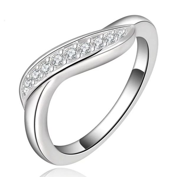 wedding rings 925 sterling silver irregular arc inlaid zircon classic ring ladies party engagement gift fashion jewelry, Slivery;golden
wedding rings 925 sterling silver irregular arc inlaid zircon classic ring ladies party engagement gift fashion jewelry, Slivery;golden