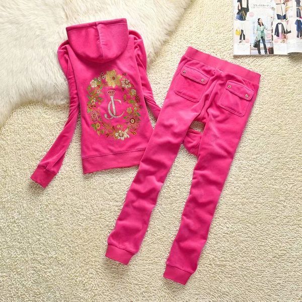 fashion juicy lovers brand flower stamping flowers women sporting suits outdoor jogging training packages hooded collar sports clothes pack, Gray
fashion juicy lovers brand flower stamping flowers women sporting suits outdoor jogging training packages hooded collar sports clothes pack, Gray